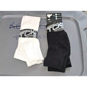 TCK Over The Knee ProDri Performance Sports Socks 2 Large Black White